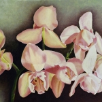 Three Lips in Pink